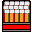 15 Phosphorus (P): Phosphorus Matches [red/white striped], book of 15