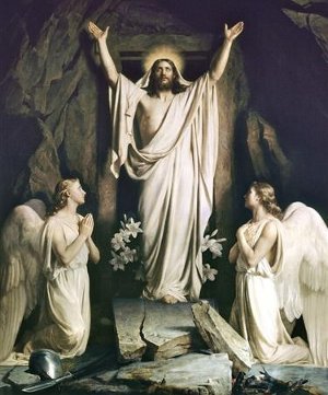 Resurrection of Christ by Carl Block, 1875