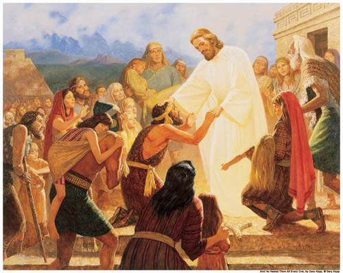 Christ Appears to the Nephites