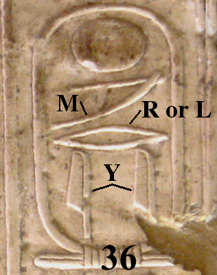 Abydos 36: Meryre or Melol?
