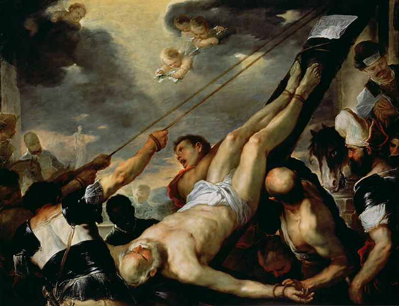 Luca Giordano - Crucifixion of St. Peter