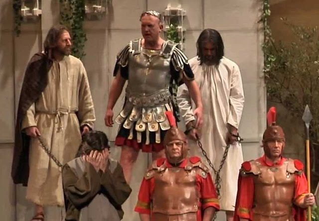 Choosing between Christ and Barabbas