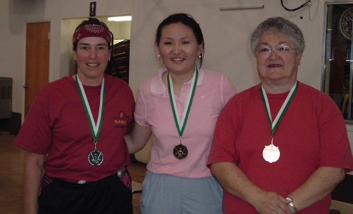 Carol Davis, Meg Tsedenbal & Diane Hale